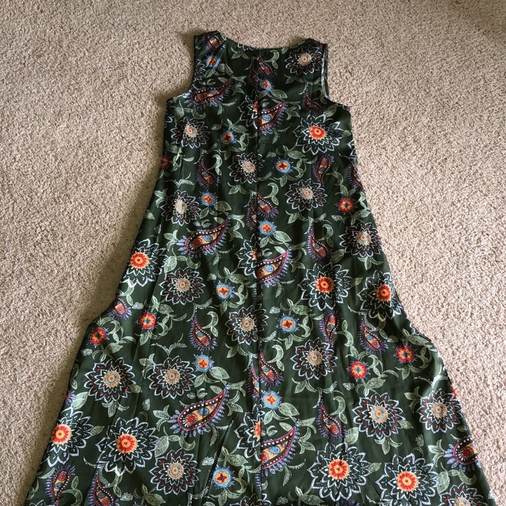 Cause green floral dress - Picture 4 of 4